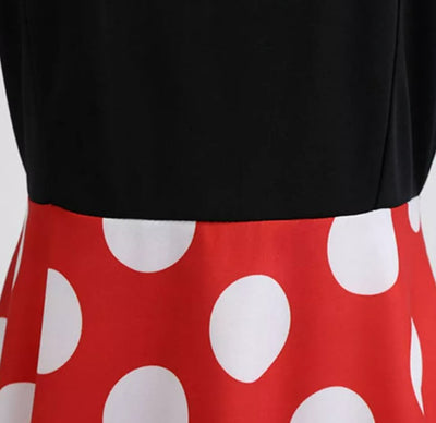 Red English Vintage Dress