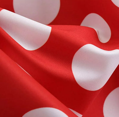 Red English Vintage Dress