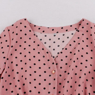 Vintage 1950s Dress With Long Sleeves