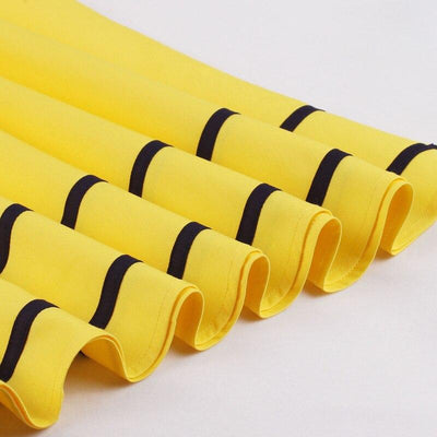 Navy And Yellow 50s Vintage Dress