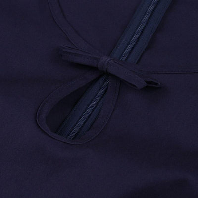 Navy And Yellow 50s Vintage Dress