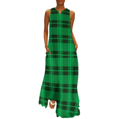 Green 70s Vintage Dress