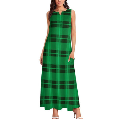 Green 70s Vintage Dress
