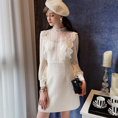 Vintage 1930s Dress Beige