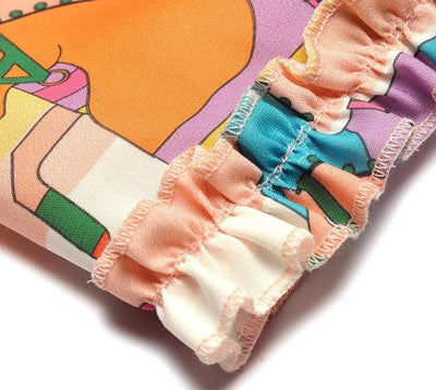 Vintage 40s Dress Drawing