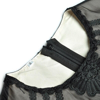 Vintage 40s Lantern Sleeve Dress