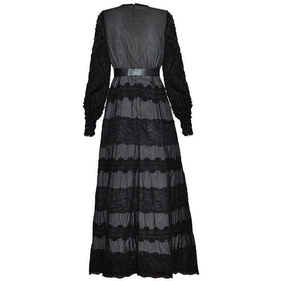 Vintage 40s Lantern Sleeve Dress