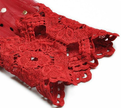 Vintage 1940s Red Evening Dress