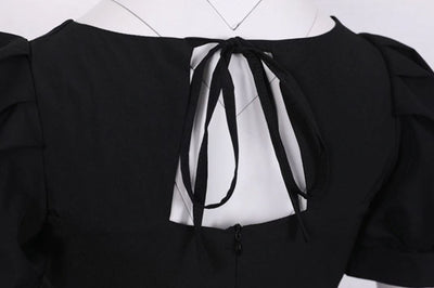 Black 50s Vintage Dress