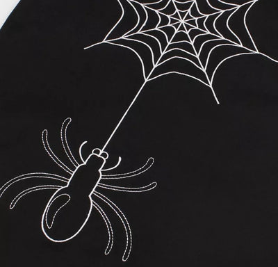 Beige Spider Vintage Dress