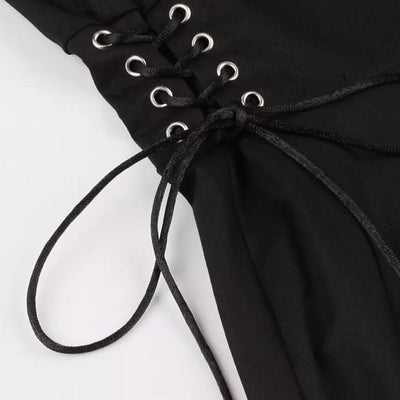 Beige Spider Vintage Dress