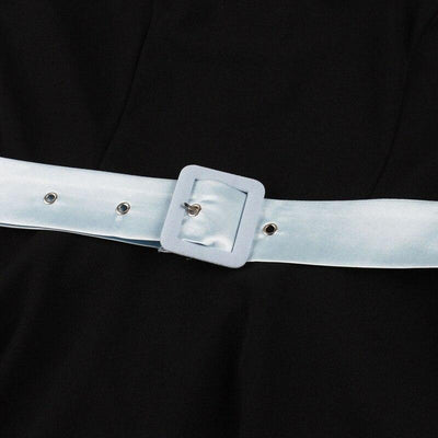 Black Autumn Vintage Dress