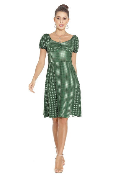 50s Dress Green