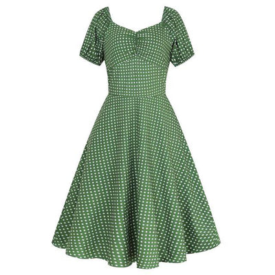 50s Dress Green
