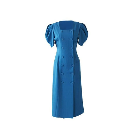 Royal Blue Vintage Dress