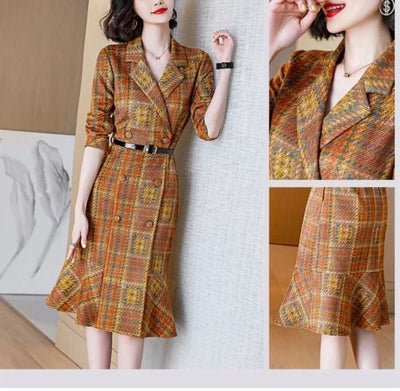 Canada Coffee Vintage Dress