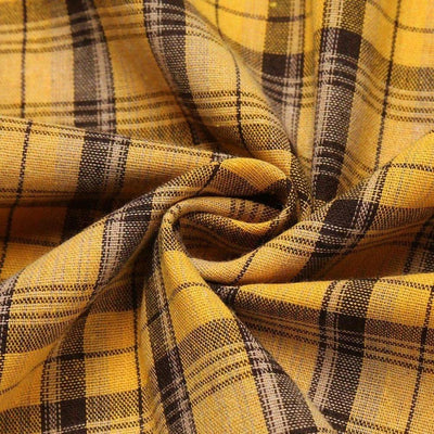 Vintage Plaid Dress With Veil