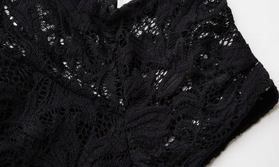 Black Vintage Ceremony Dress