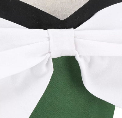 Vintage Ceremony Dress Green