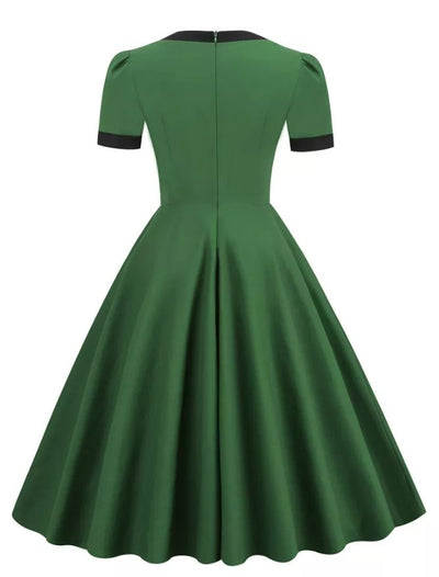 Vintage Ceremony Dress Green