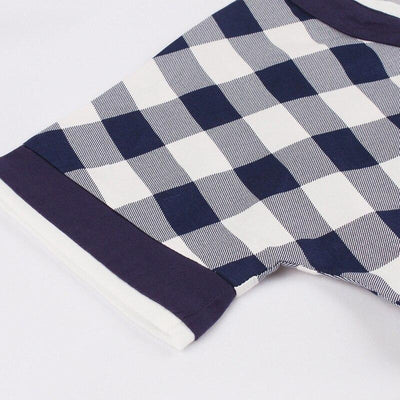 Checked Cotton Vintage Dress