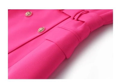 Fuschia 40s Vintage Pencil Dress