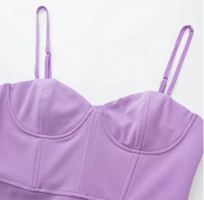 Vintage 1940s Pencil Dress Lavender