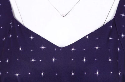 Vintage Navy Christmas Dress