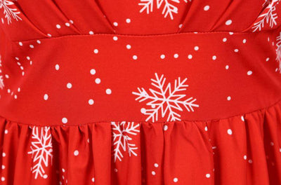 Vintage Red Christmas Dress