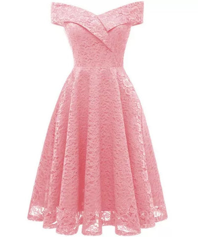 Pink Bridesmaid Vintage Dress