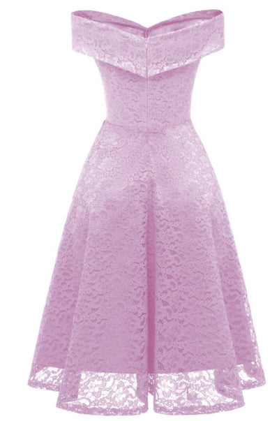 Vintage Bridesmaid Dress Purple