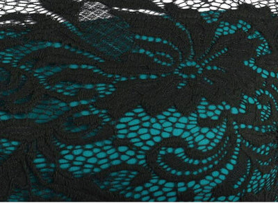 Green Vintage 50s Lace Dress