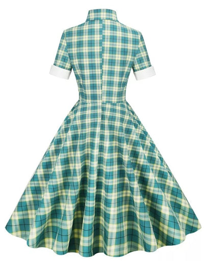 Scotland Vintage Dress Green