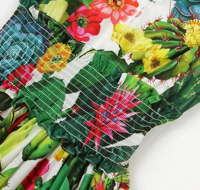 Women's Cotton Vintage Dress