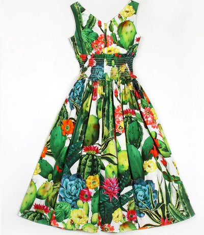 Women's Cotton Vintage Dress