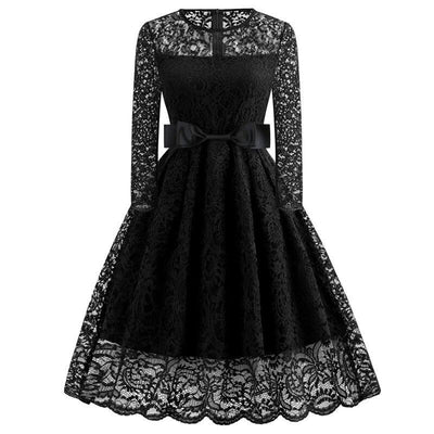 Vintage Black Gala Dress