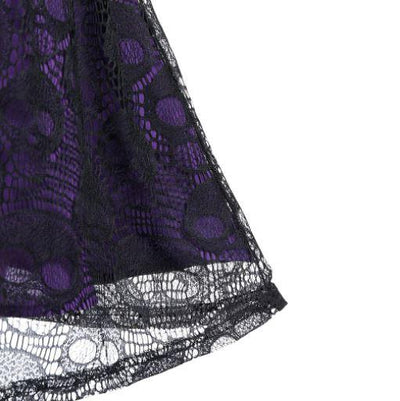 Purple Gothic Vintage Dress