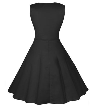 Plus Size 50s Floral Vintage Dress