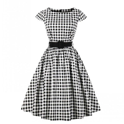 1960s Gingham Dress