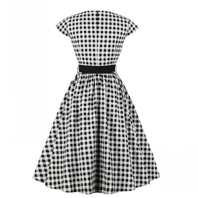 1960s Gingham Dress