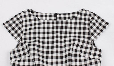1960s Gingham Dress