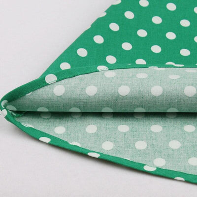 Plus Size Green Belted Vintage Dress