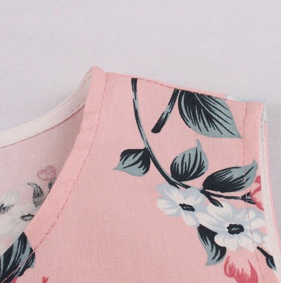 Hepburn Pink Vintage Dress