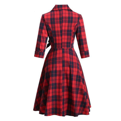 Cotton Winter Vintage Dress