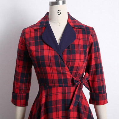 Cotton Winter Vintage Dress