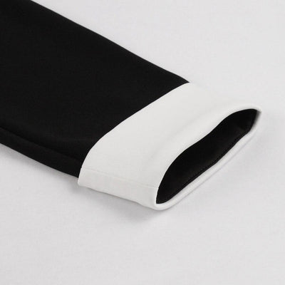 Winter Vintage Dress Black