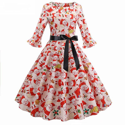 60s Christmas Dress
