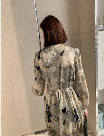 Vintage Gray Wedding Guest Dress