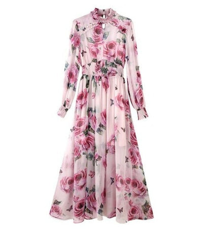 Vintage Pink Wedding Guest Dress