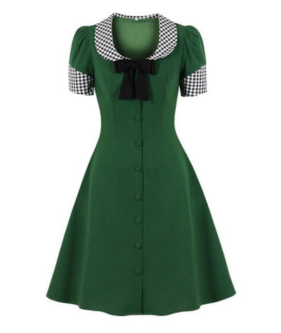 Vintage Checkers Dress